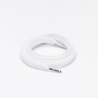 Junior Flatties Shoelaces · White