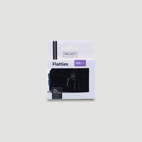 *Flatties Shoelaces · Black · Mr.Lacy