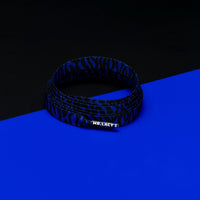 Printies Shoelaces · Zebra Royal Blue