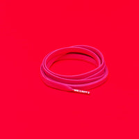 *Runnies Flat Shoelaces · Lipstick Pink · Mr.Lacy