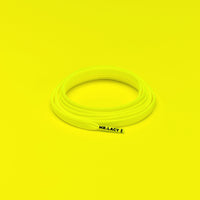 *Runnies Flat Shoelaces · Neon Lime Yellow · Mr.Lacy