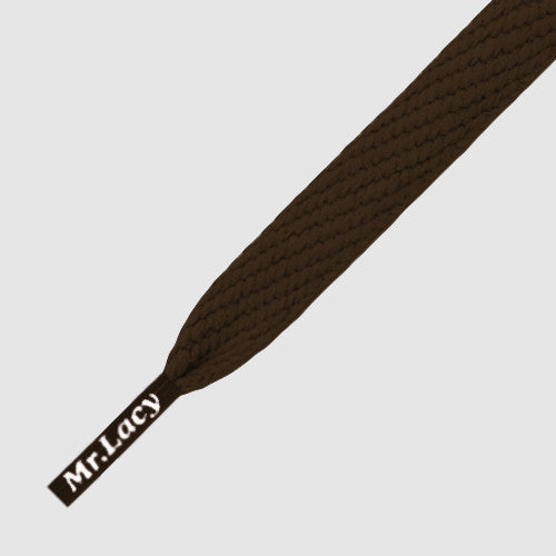 Flatties Shoelaces - Brown - Mr.Lacy