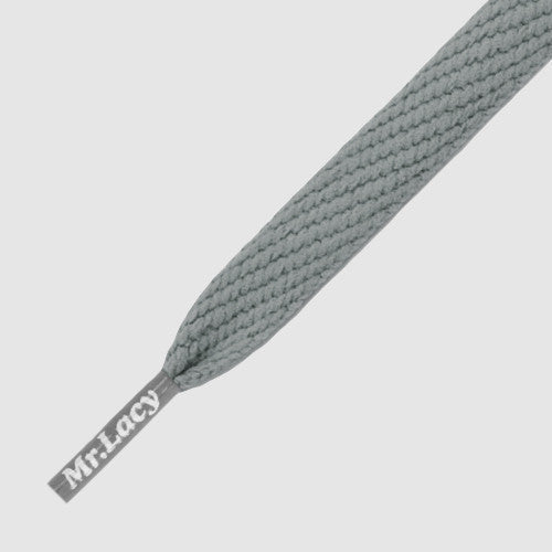 Flatties Shoelaces - Dark Grey - Mr.Lacy