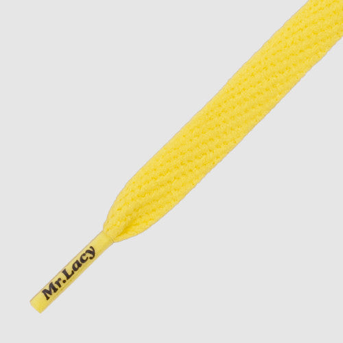 Flatties Shoelaces - Yellow - Mr.Lacy