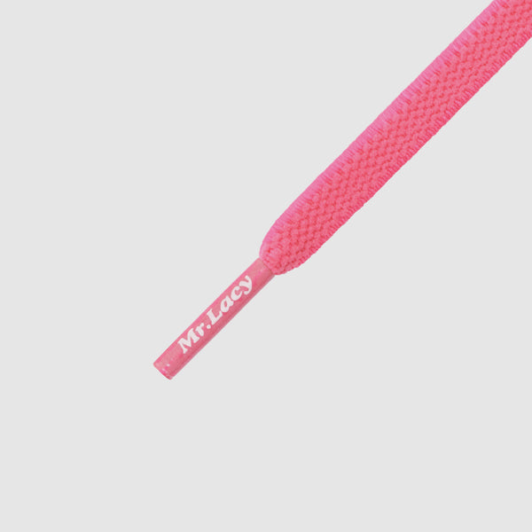 Flexies 90 cm Shoelaces - Neon Pink - Mr.Lacy