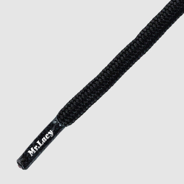 Hikies Round 120 cm Boot Laces - Black - Mr.Lacy