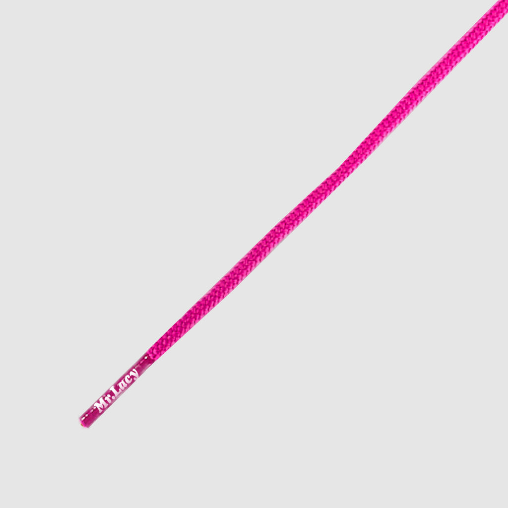 Runnies Round Shoelaces - Lipstick Pink - Mr.Lacy