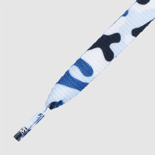 Printies Shoelaces - Blue Camo - Mr.Lacy