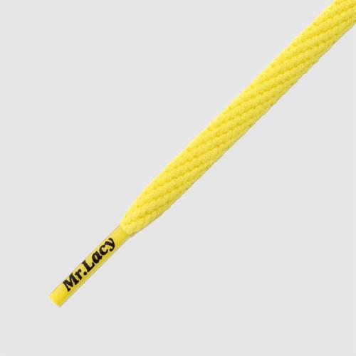 Flexies 110 cm Shoelaces - Yellow - Mr.Lacy