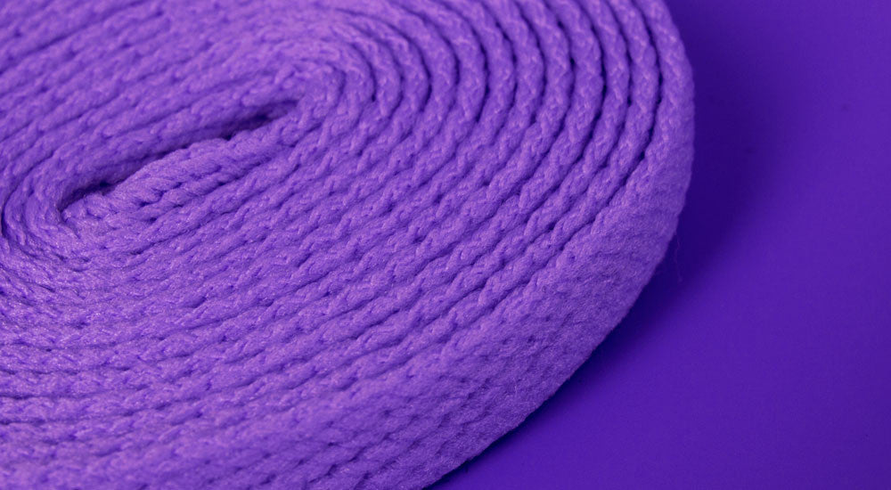 Purple Shoelaces