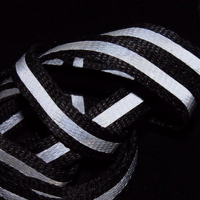 Our reflective laces fit in Nike, Adidas, New Balance, Asics and loads of other shoes.