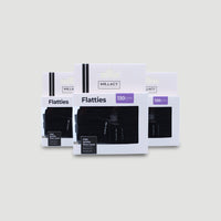 *Flatties Shoelaces · Black · Mr.Lacy