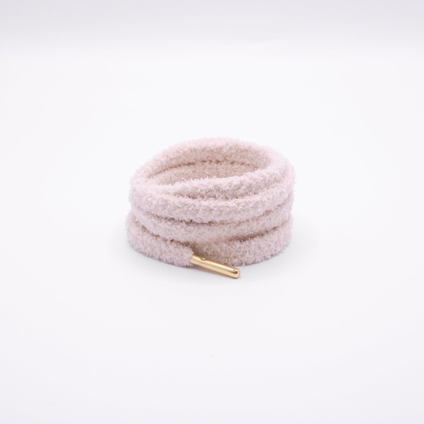 *Furries Metal Tips Shoelaces · Cream with Gold Tip · Mr.Lacy