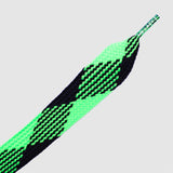 Fatties Shoelaces · Black/Green