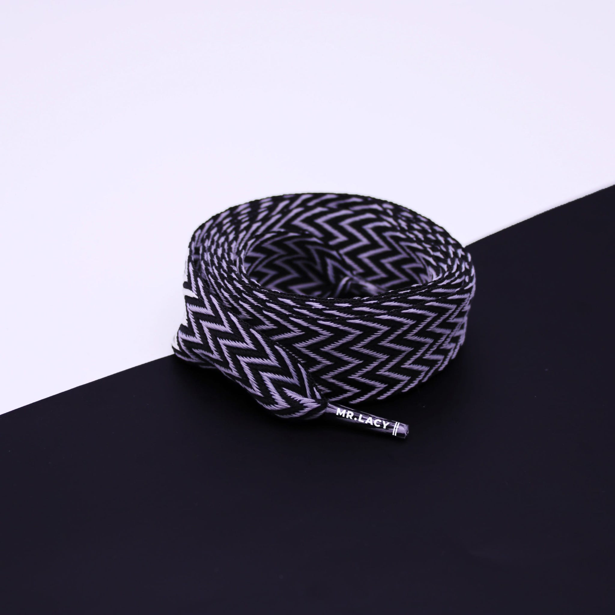 Fatties Shoelaces · Black/White