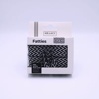 Fatties Shoelaces · Black/White