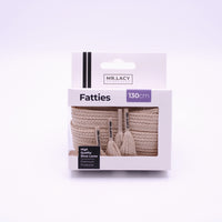 *Fatties Shoelaces · Cream · Mr.Lacy