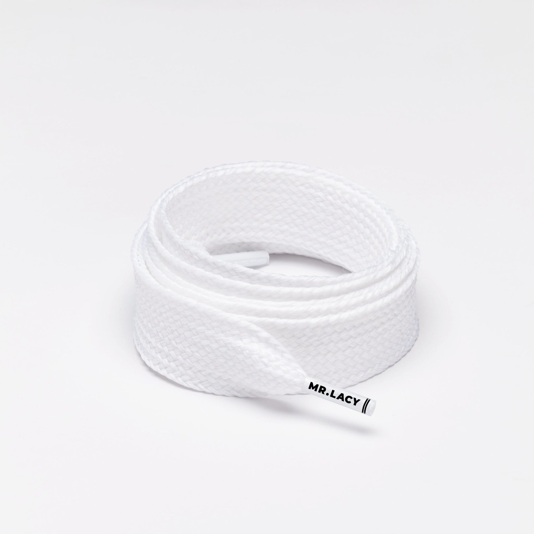 *Fatties Shoelaces · White · Mr.Lacy