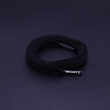 *Flatties Shoelaces · Black · Mr.Lacy