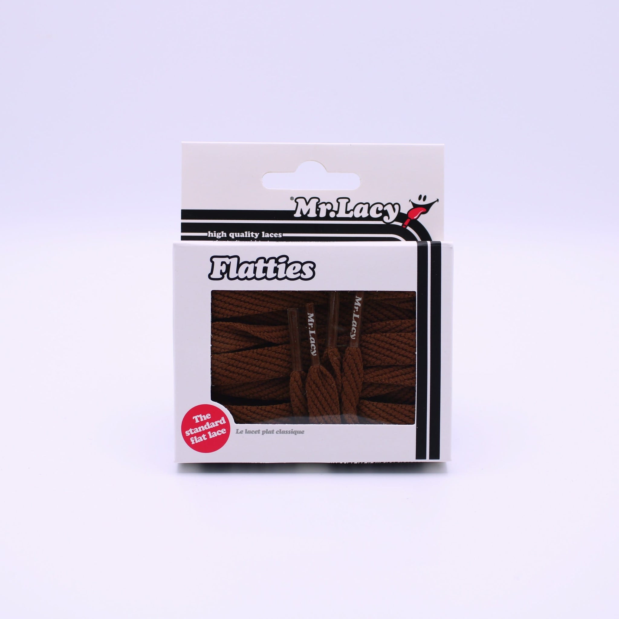 *Flatties Shoelaces · Brown · Mr.Lacy