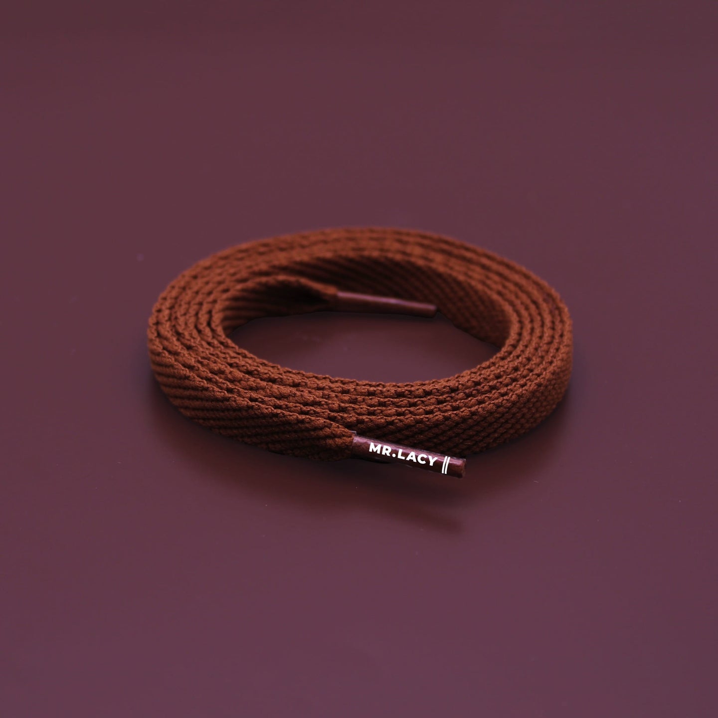 *Flatties Shoelaces · Brown · Mr.Lacy