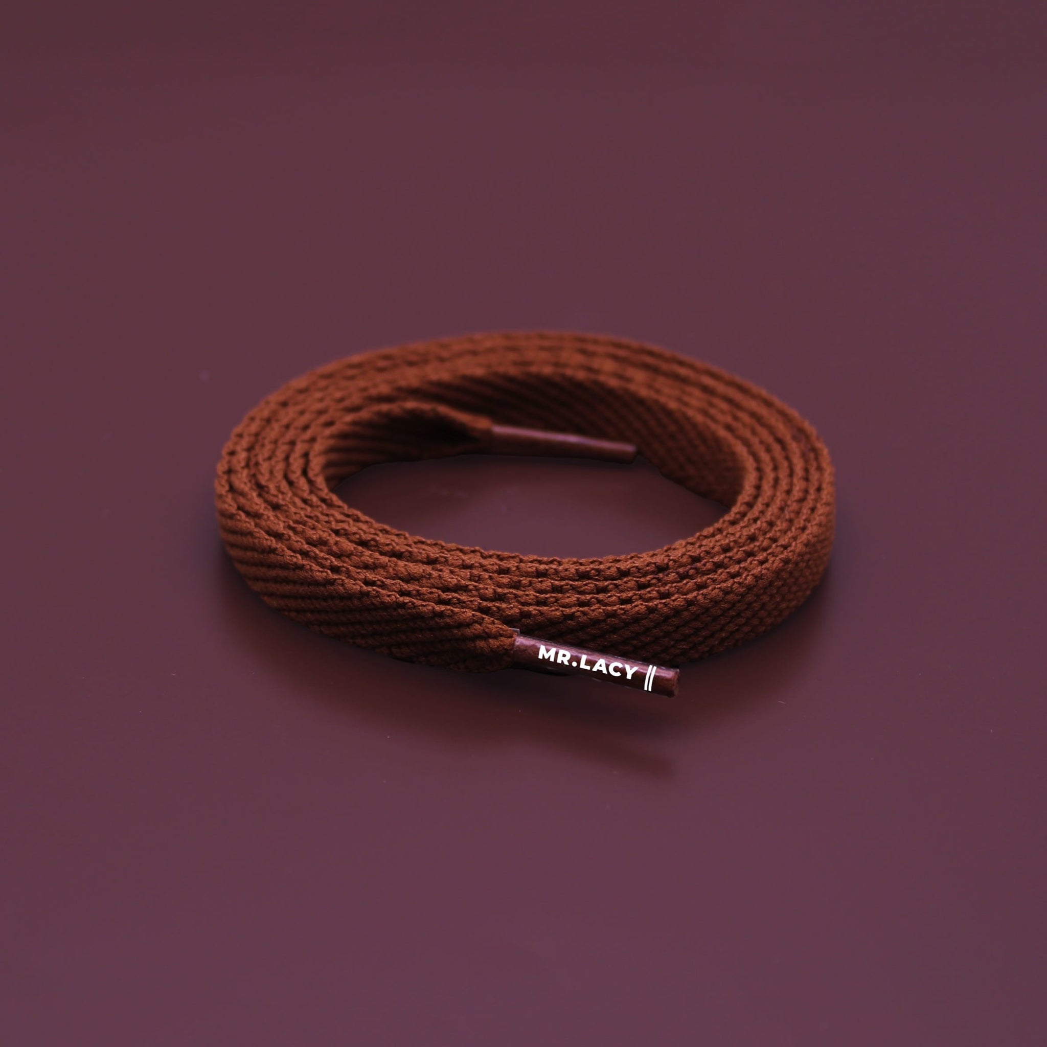 *Flatties Shoelaces · Brown · Mr.Lacy