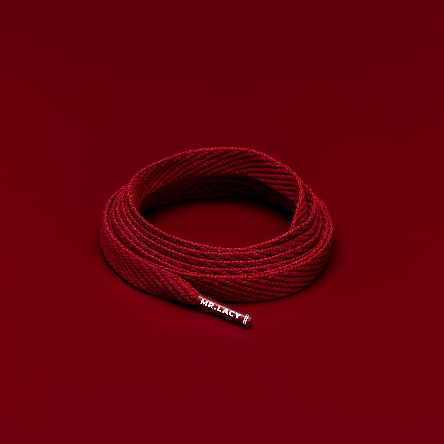 Flatties Shoelaces · Burgundy