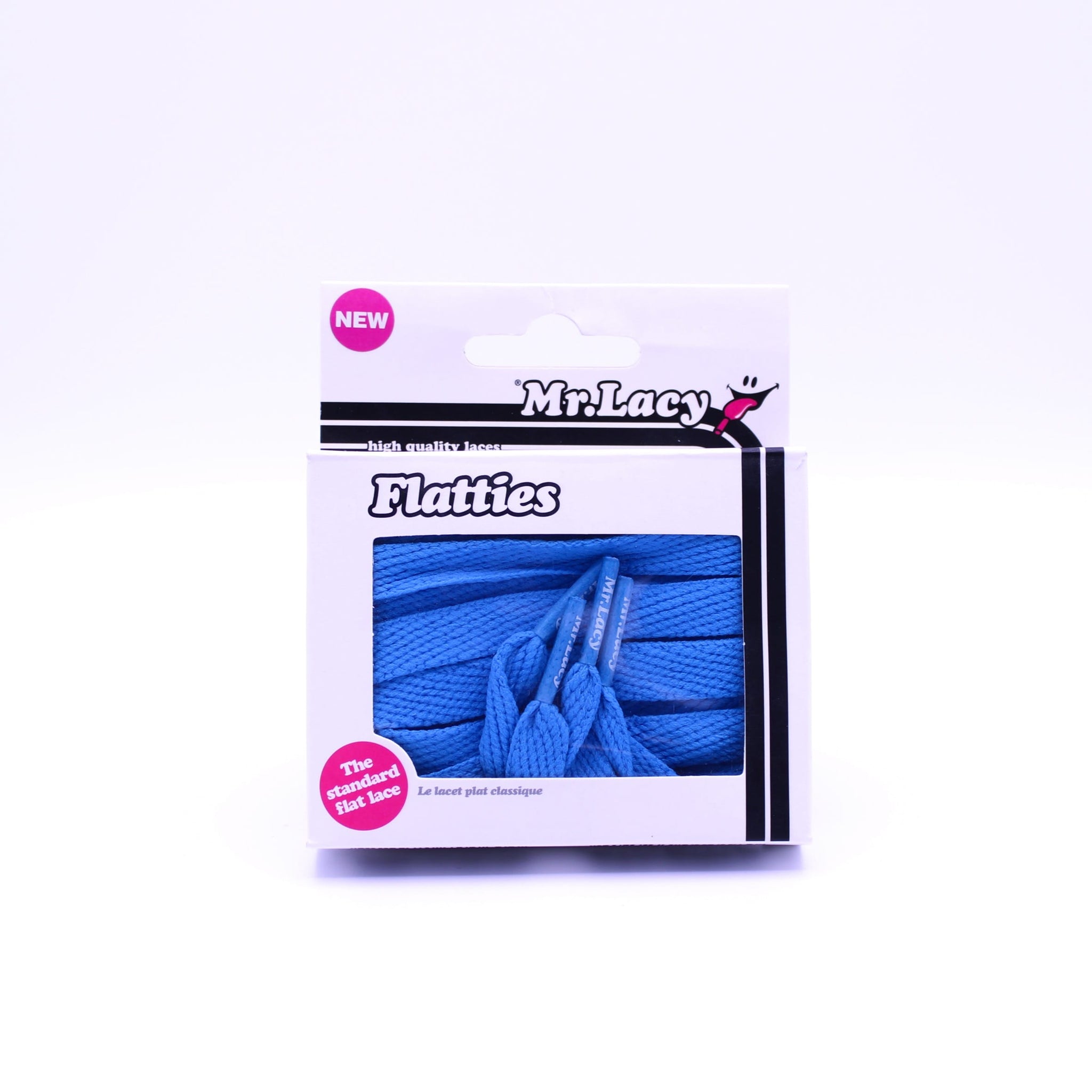 Flatties Shoelaces · Cyan