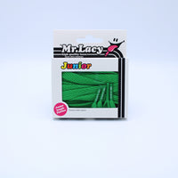 Junior Flatties Shoelaces · Kelly Green