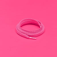 *Flatties Shoelaces · Lipstick Pink · Mr.Lacy