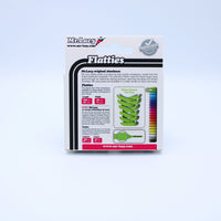 Junior Flatties Shoelaces · Neon Green