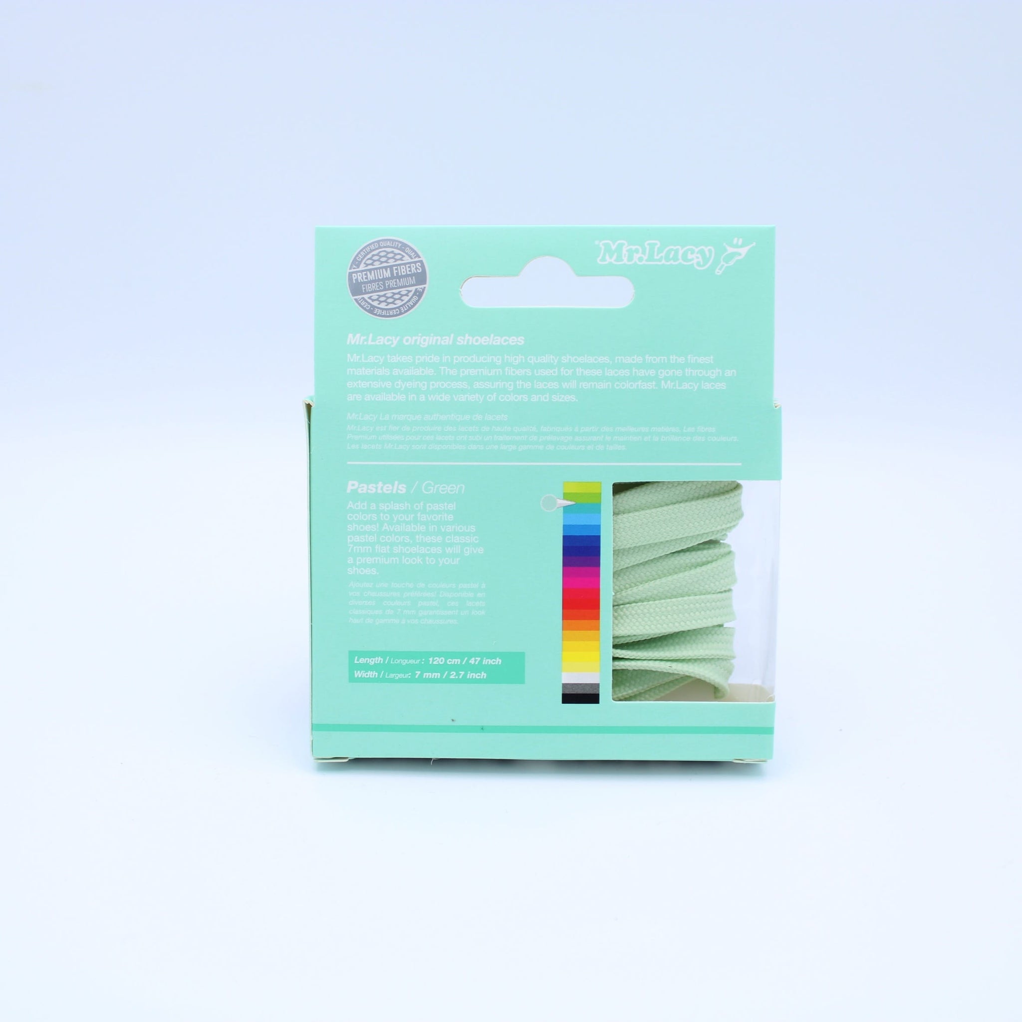 Pastels Shoelaces · Green