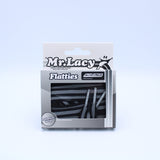 Flatties Shoelaces · Reflective Black