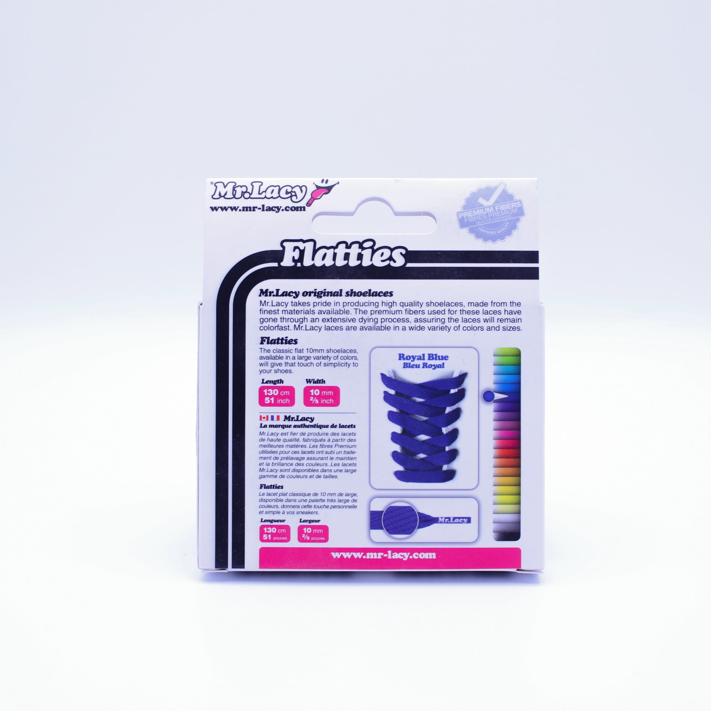 Buy Flatties Shoelaces - Royal Blue · Mr.Lacy