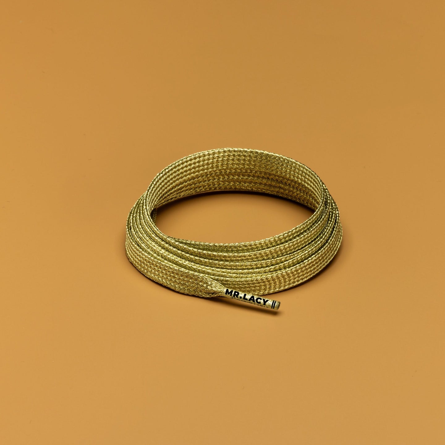 *Flatties Shoelaces · Gold · Mr.Lacy