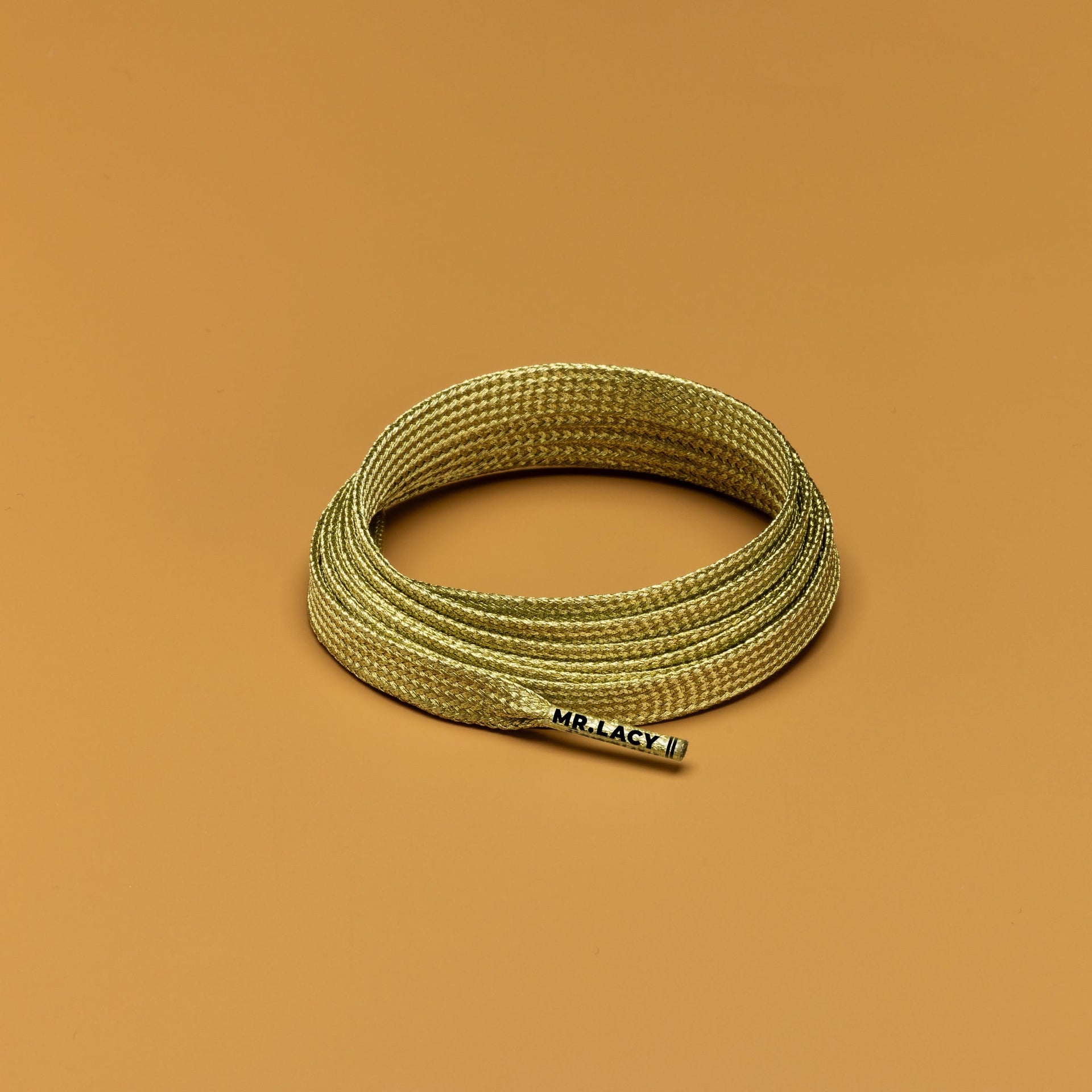 *Flatties Shoelaces · Gold · Mr.Lacy