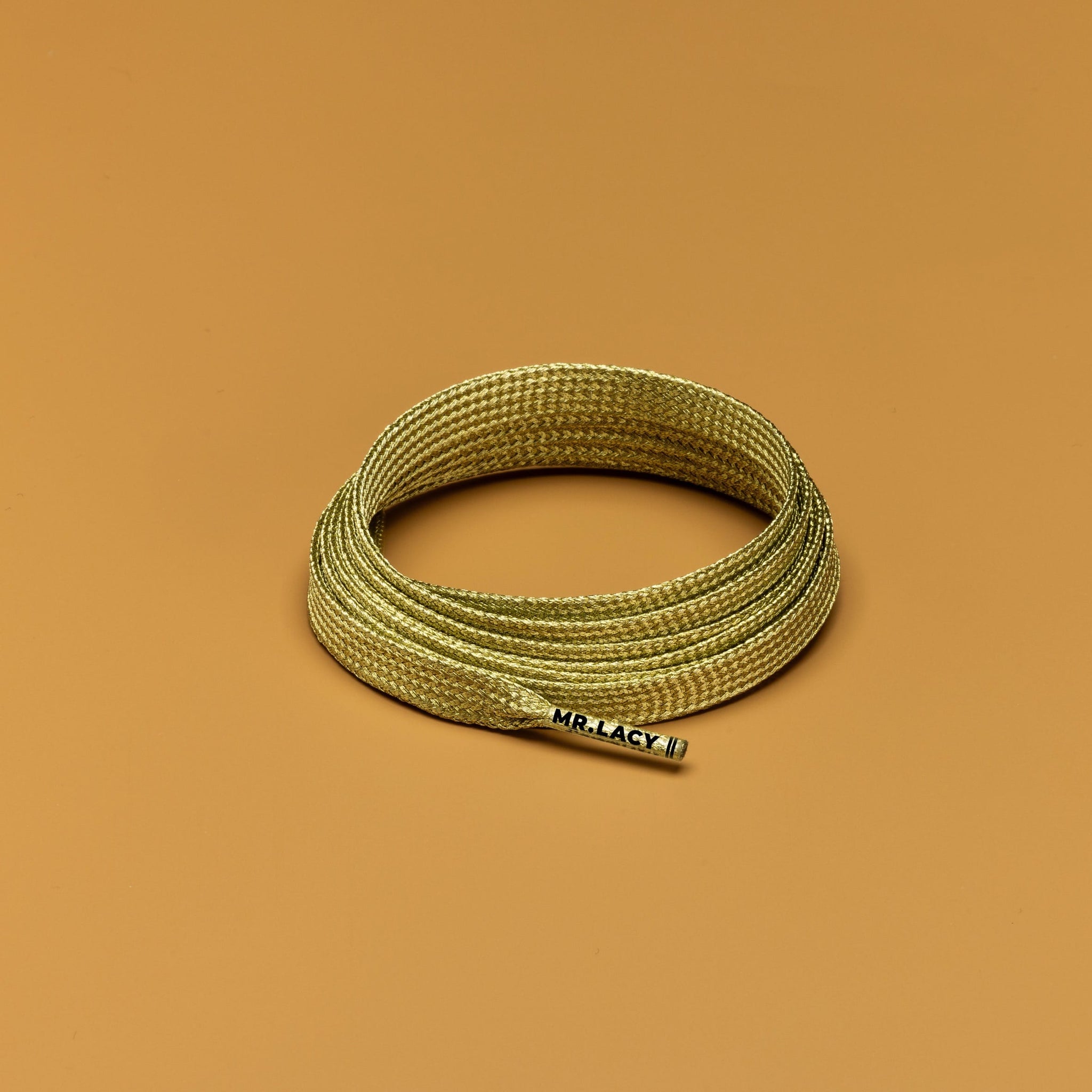*Flatties Shoelaces · Gold · Mr.Lacy