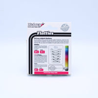 Flatties Shoelaces · Silver