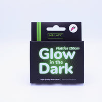 Flatties Shoelaces · Glow in the Dark Green