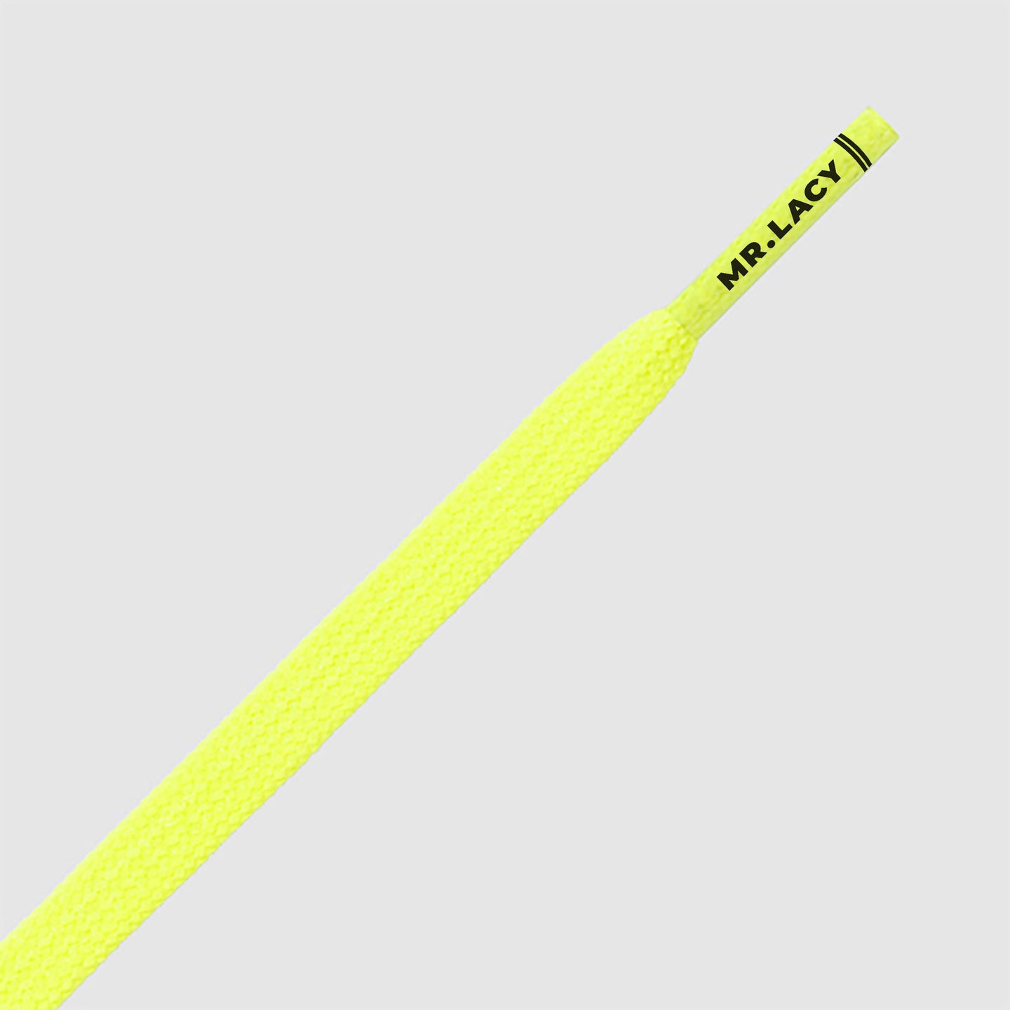 *Goalies Football Boot Laces · Neon Lime Yellow · Mr.Lacy