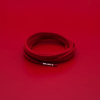 *Goalies Slim Football Boot Laces · Red · Mr.Lacy