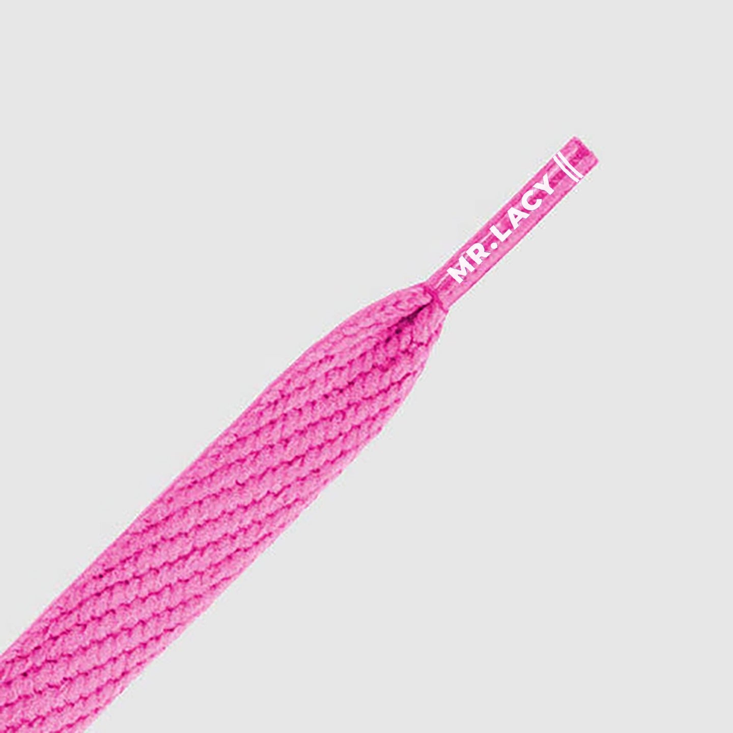 *Flatties Shoelaces · Lipstick Pink · Mr.Lacy
