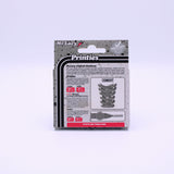 Printies Shoelaces · Cement Grey/Black Speckle