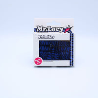 Printies Shoelaces · Zebra Royal Blue