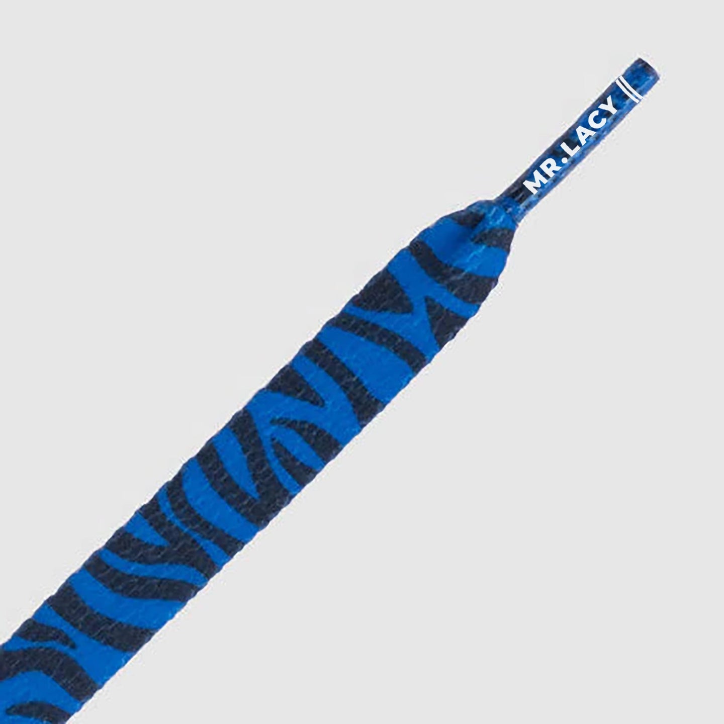 Printies Shoelaces · Zebra Royal Blue