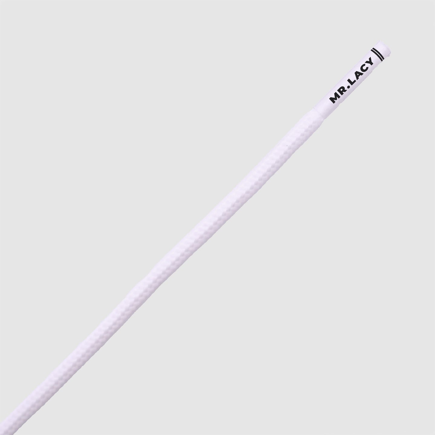 *Roundies Shoelaces · White · Mr.Lacy