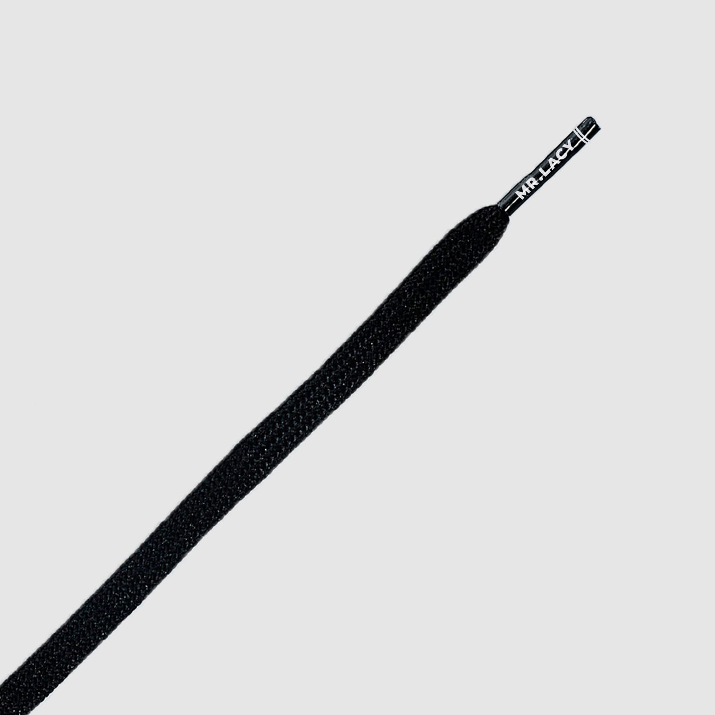 *Runnies Flat Shoelaces · Black · Mr.Lacy