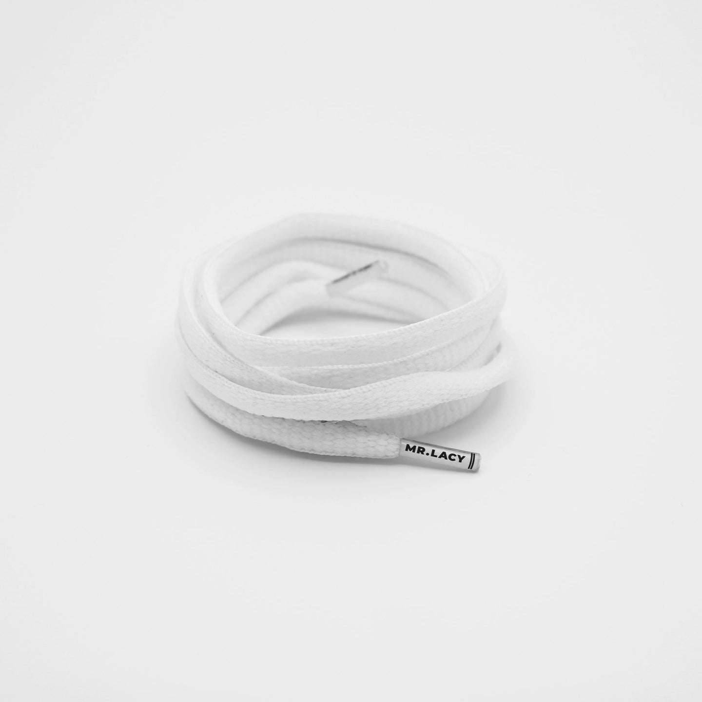 *Runnies Hydrophobic Shoelaces · White · Mr.Lacy