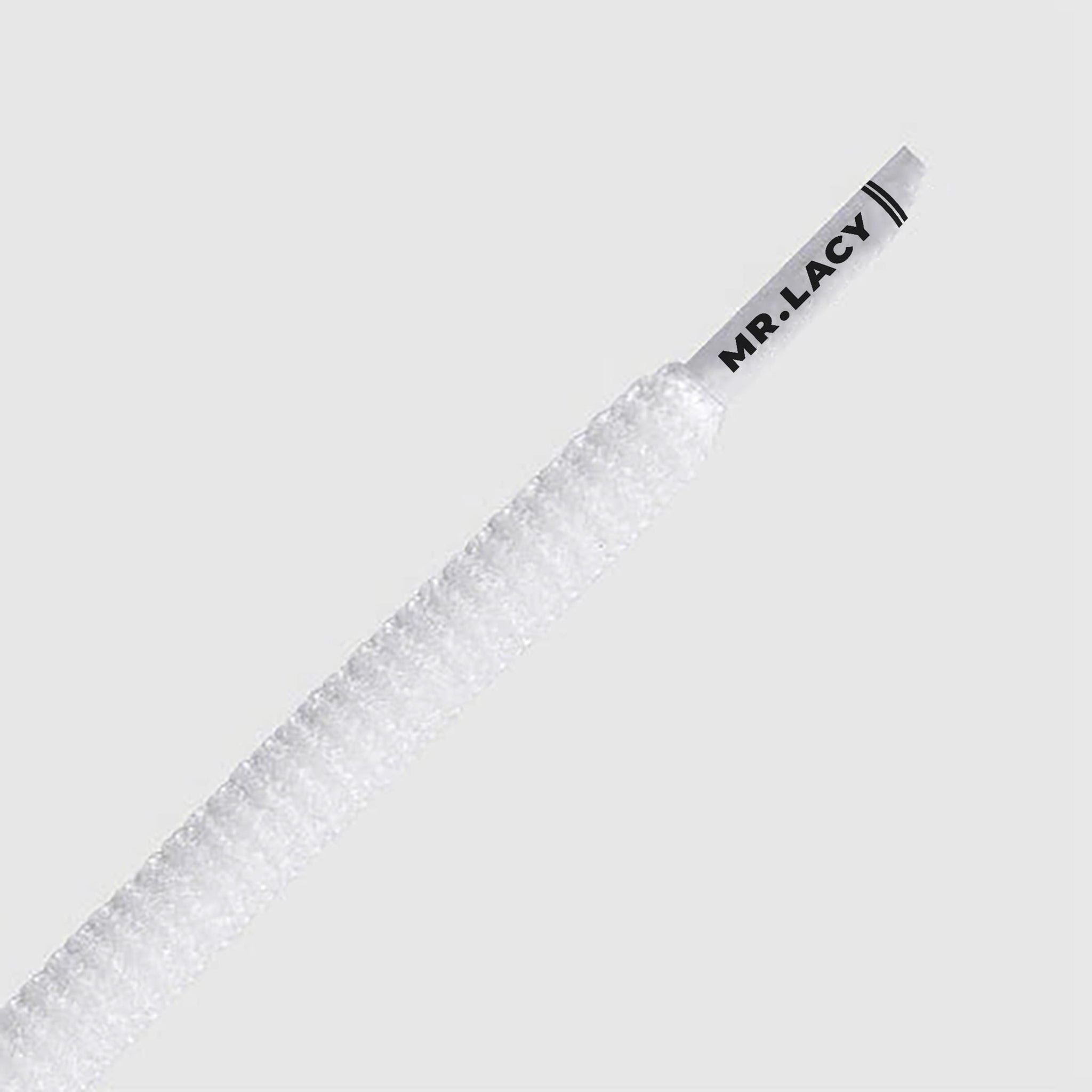 *Runnies Hydrophobic Shoelaces · White · Mr.Lacy