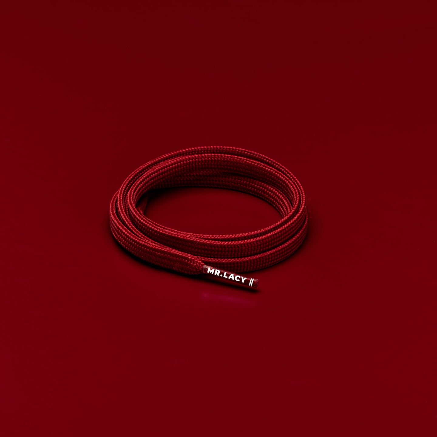 Runnies Flat Shoelaces · Burgundy